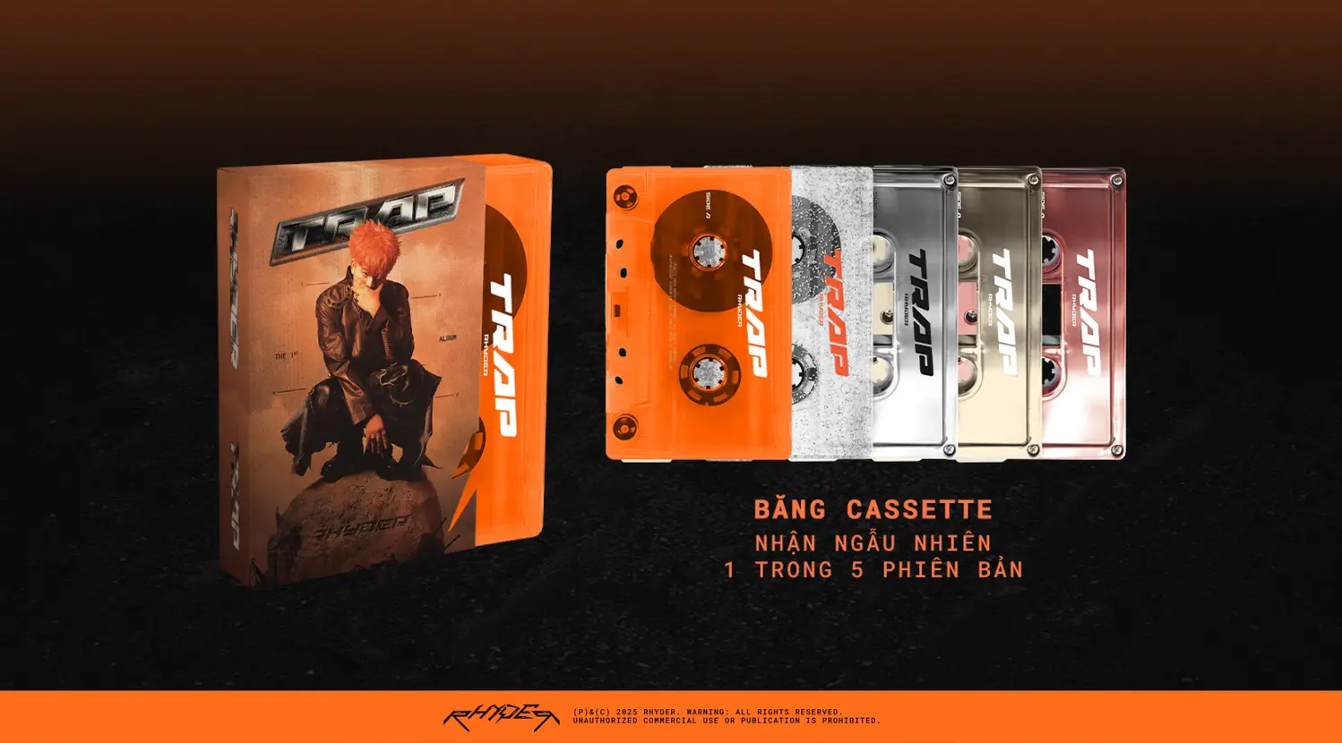Rayder Music RHYDER's THE FIRST ALBUM - TRAP | Special Version | CTicket